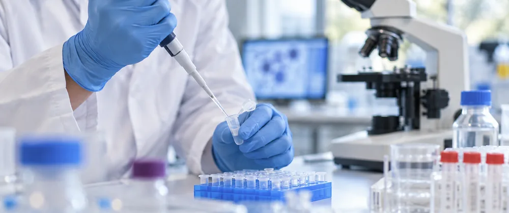 Recherche biomédicale en laboratoire