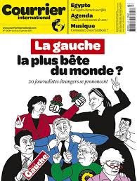 couverture du titre de presse Le Courrier International