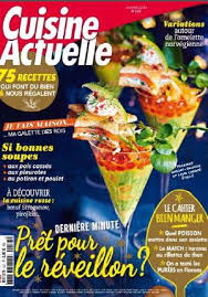 couverture du magazine Cuisine Actuelle