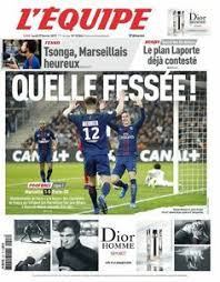 couverture du titre de presse L'Équipe