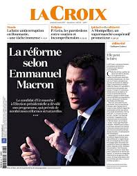 couverture du titre de presse La Croix