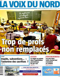 couverture du titre de presse La Voix du Nord