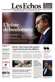 couverture du titre de presse Les Échos