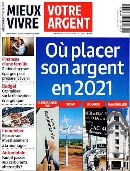 couverture du titre de presse Mieux Vivre Votre Argent