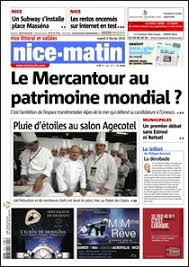 couverture du titre de presse Nice-Matin